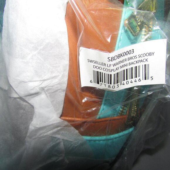 Loungefly Warner Brothers Scooby Doo Face Cosplay New With Tags - Picture 7 of 8